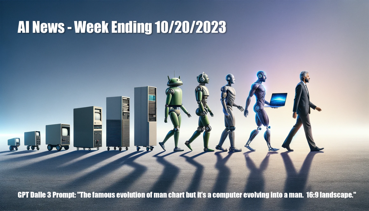 AI News #3: Week Ending 10/20/2023 w/ Executive Summary and Top 3 Links