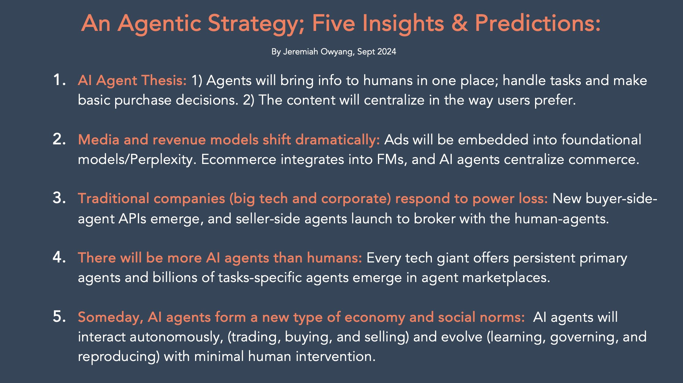 Podcasts/YouTube/Op-Eds: Week Ending 09/27/2024