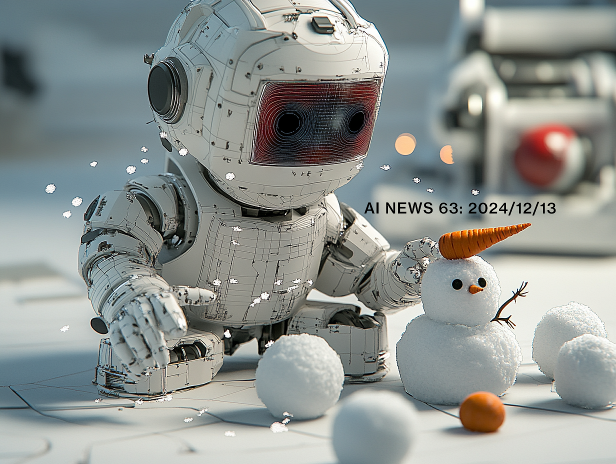 AI News #63: Week Ending 12/13/2024 with Executive Summary, Top 40 Links, and Helpful Visuals