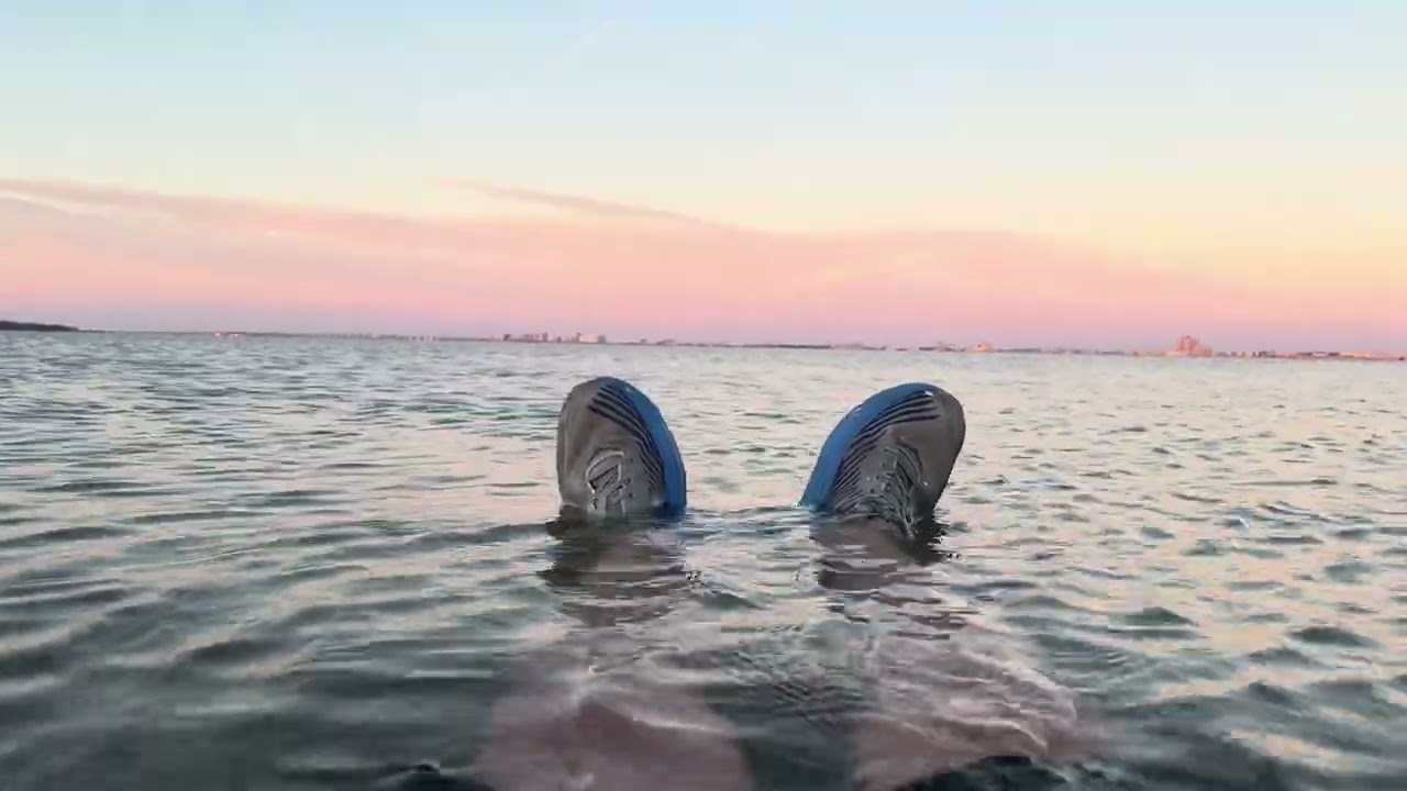 2024-2025 Bay Bath #13: Thirteen minutes. 43.7°F water. 39.6°F air