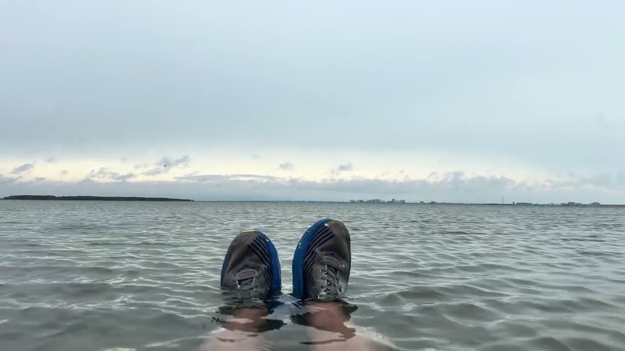 2024-2025 Bay Bath #10: Thirteen minutes. 41.5°F water. 56°F air.