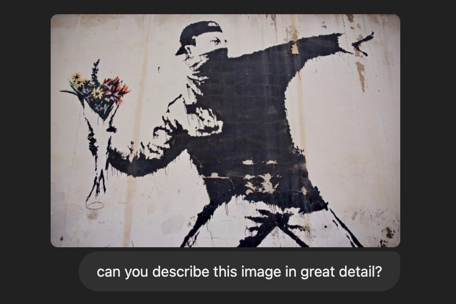 Banksy Laptop Thrower: A quick example of how to get GPT 4o to do what you want it to do..