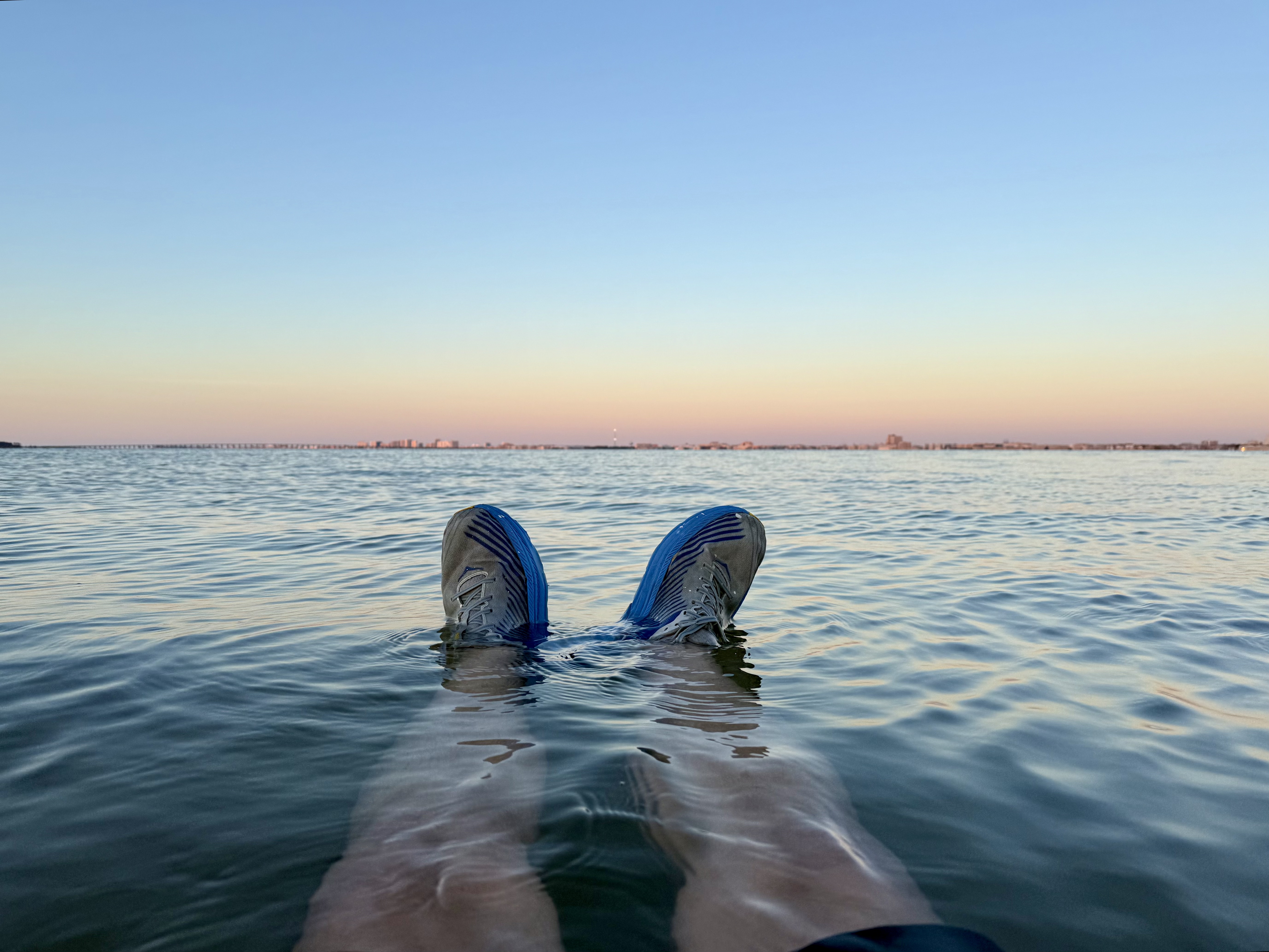 2024-2025 Bay Bath #14: Thirteen minutes. 45.5°F water. 37.2°F air.