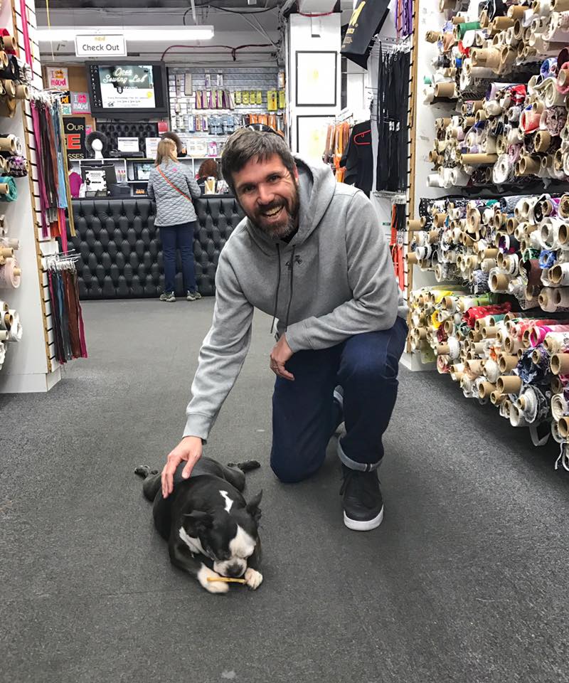 Meeting Swatch at Mood