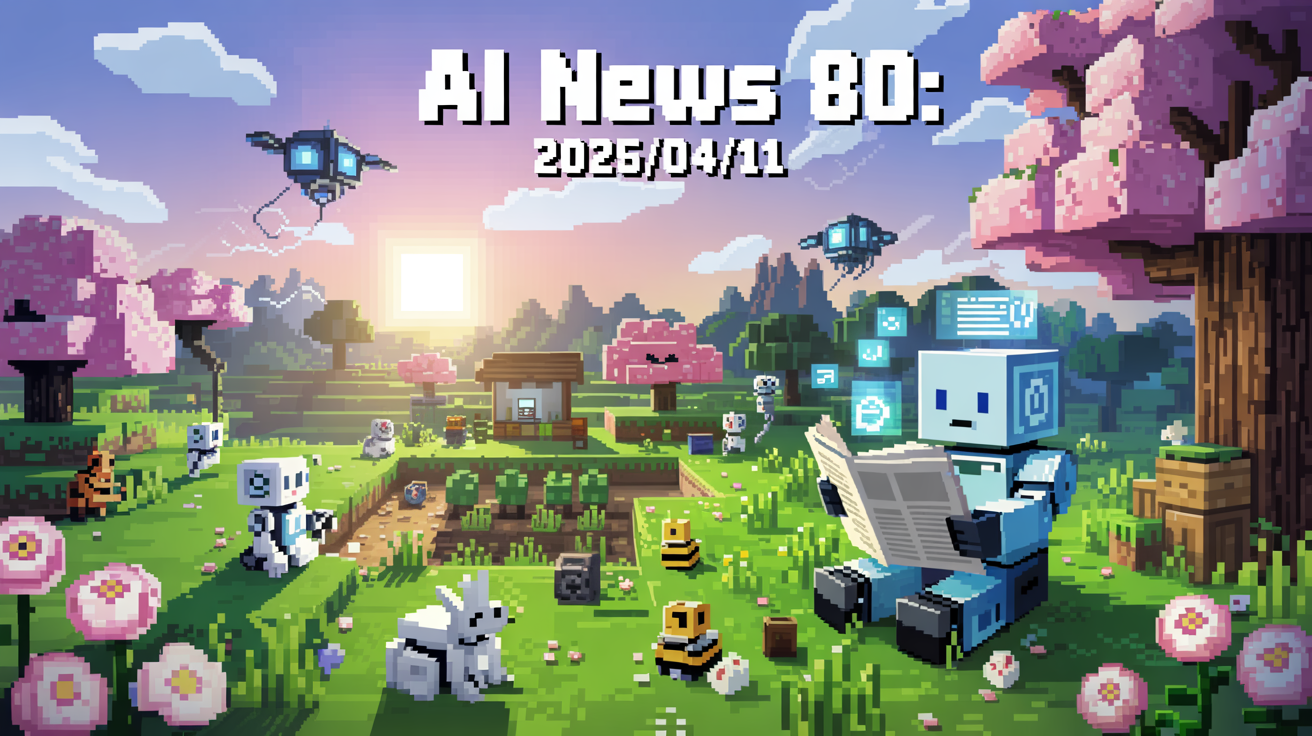 AI News #80: Week Ending April 11, 2025 with 23 Executive Summaries, Top 48 Links, and 6 Helpful Visuals