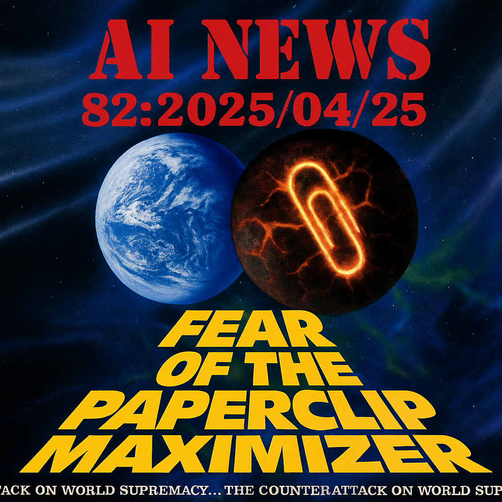AI News #82: Week Ending April 25, 2025 with 35 Executive Summaries, Top 67 Links, and 2 Helpful Visuals