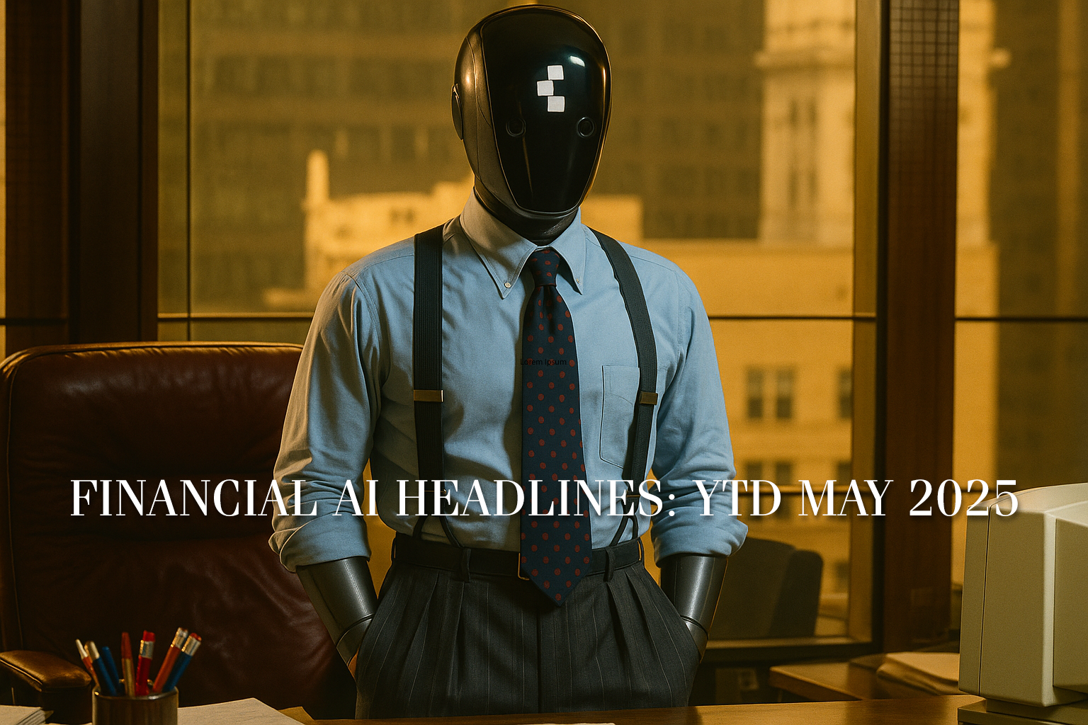 Financial and Accounting Specific Artificial Intelligence Headlines – Q4 2024 through May 2025