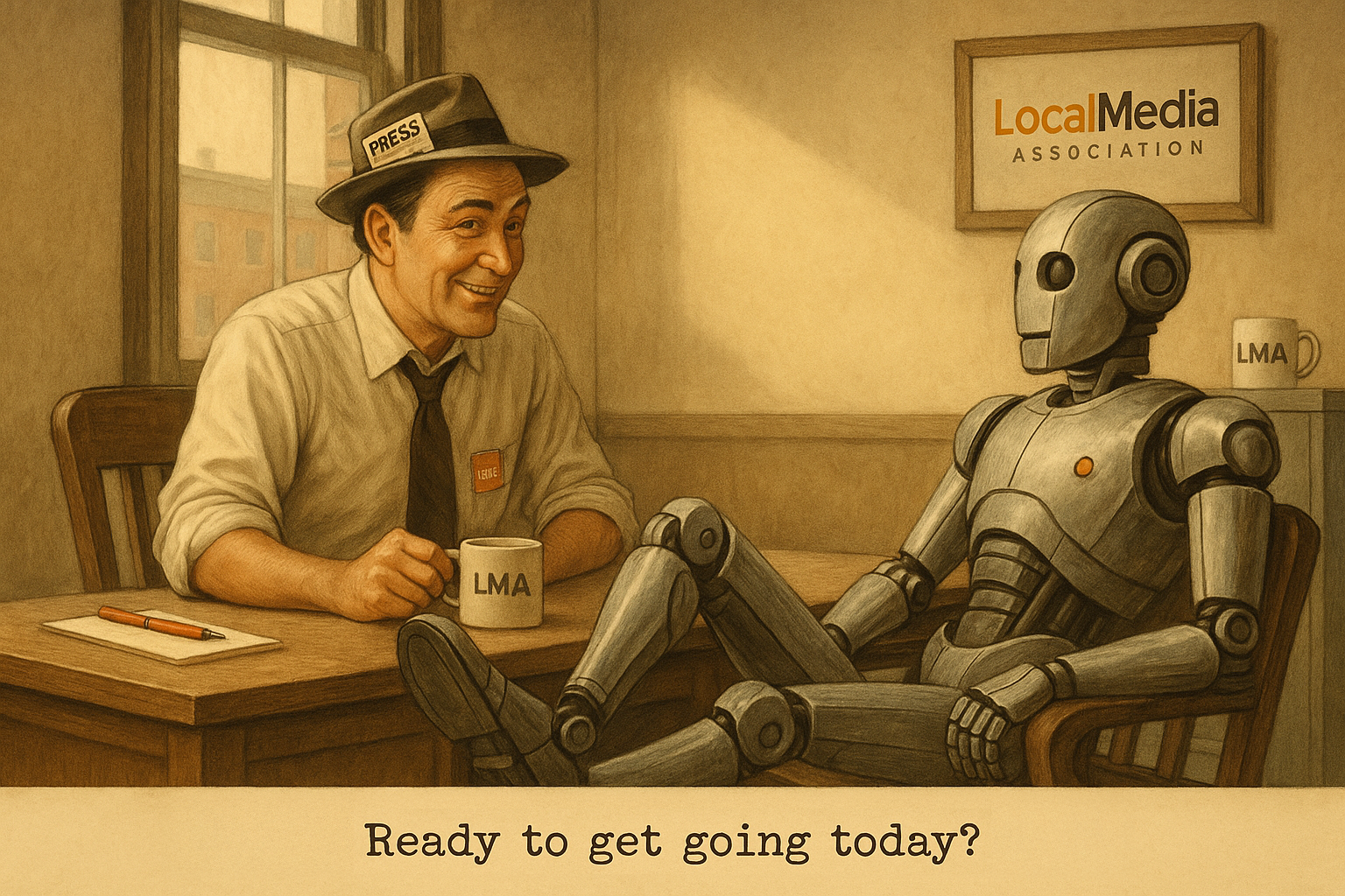 A New Monthly AI Column For The Local Media Association