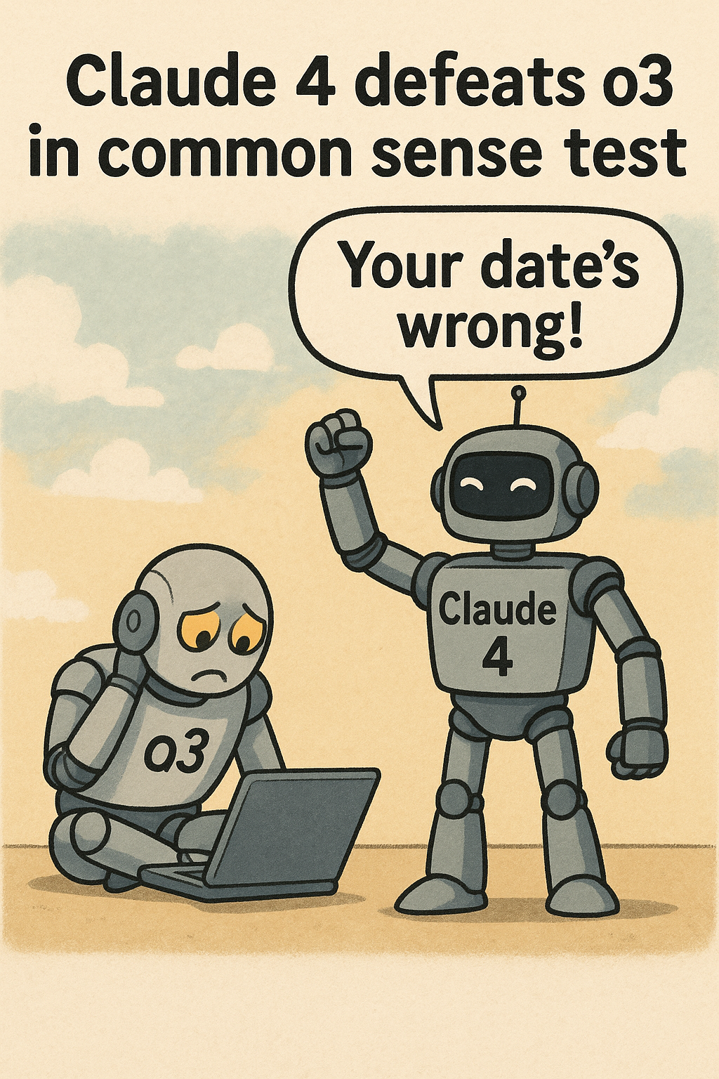 Claude 4 defeats o3 in today’s common sense test
