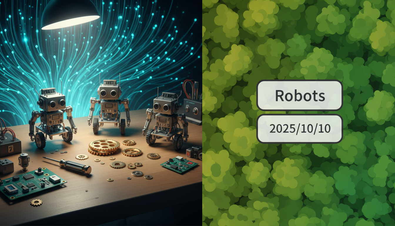 Robotics Embodiment: AI News Week Ending 10/10/2025