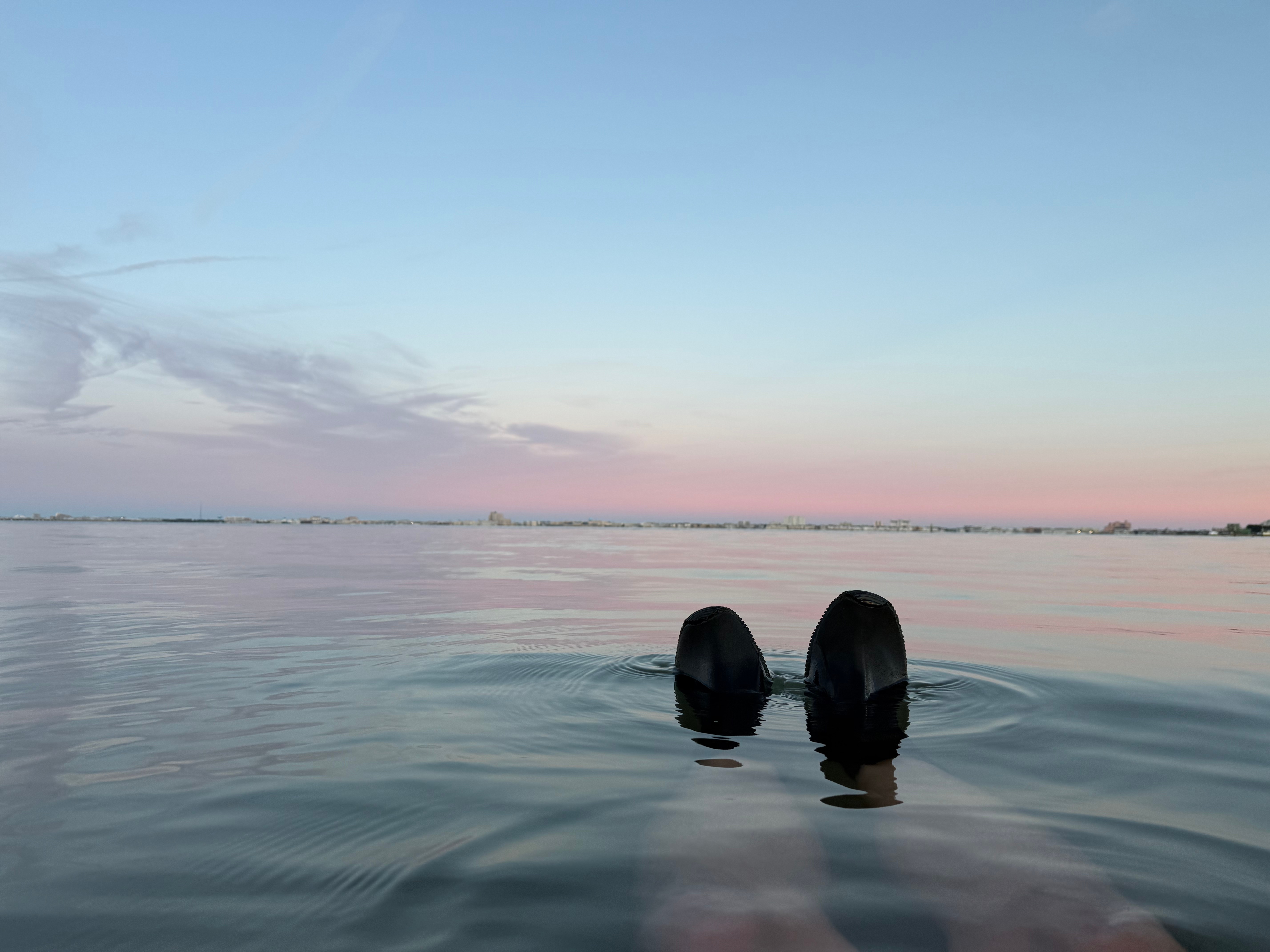 2025-26 Bay Bath 4: Ten minutes. 44.1 degree water. 37 degree air.