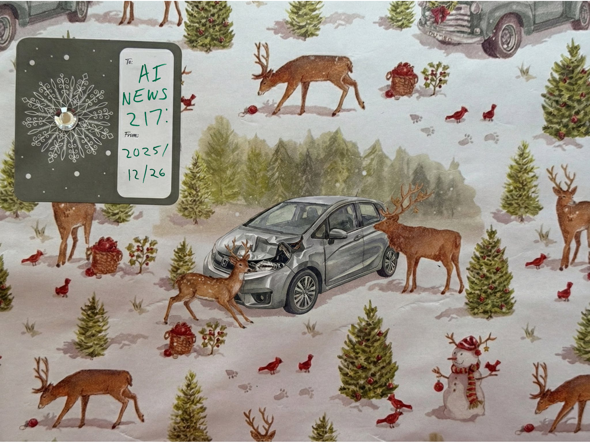 AI News #117: Week Ending December 26, 2025 with 34 Executive Summaries