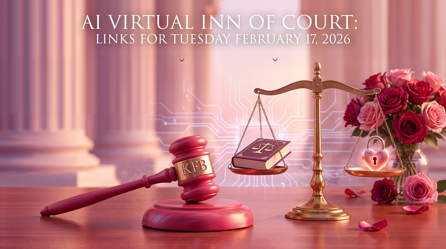 AI Virtual Inn of Court: Links for Tuesday February 17, 2026