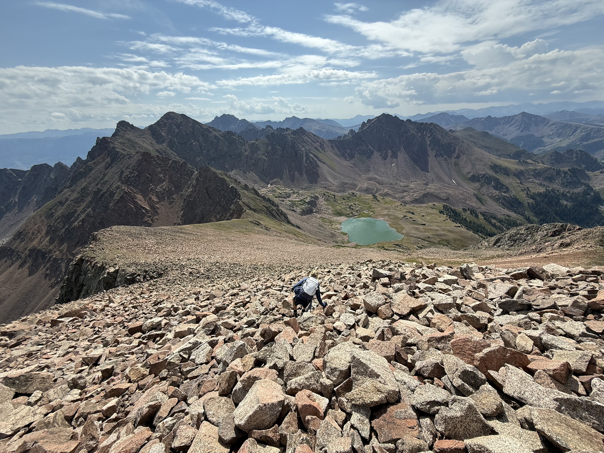 Grand Traverse Peak From Deluge Lake: For Non-Technical Hikers – Vail YOLO Adventure Part VI